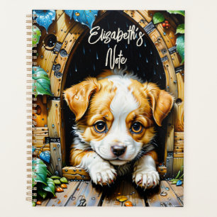 Cute Adorable Puppy Planner