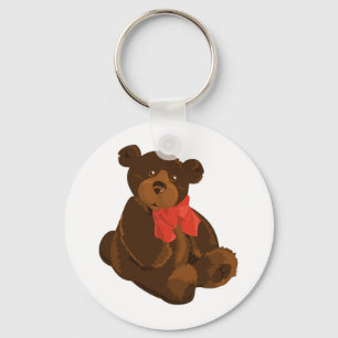 CUTE ADORABLE TEDDY BEAR KEY RING