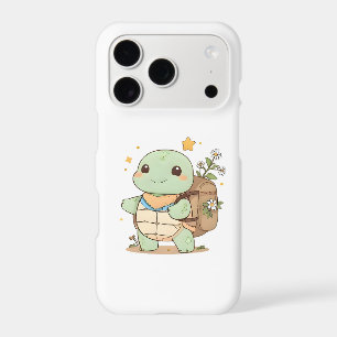 Cute Adventure Turtle Traveller Kawaii Design