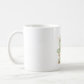 Cute Adventure Turtle Traveller Kawaii Design Coffee Mug