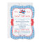 Cute Aeroplane Baby Shower Invitation