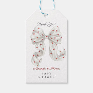 Cute Aesthetic Baby Shower Thank You Gift Tags