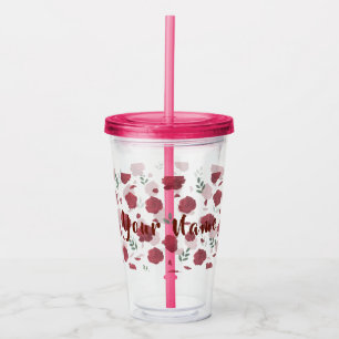 Cute Aesthetic Drinkware Acrylic Tumbler