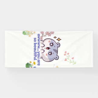 Cute Aesthetic Hamster Banner