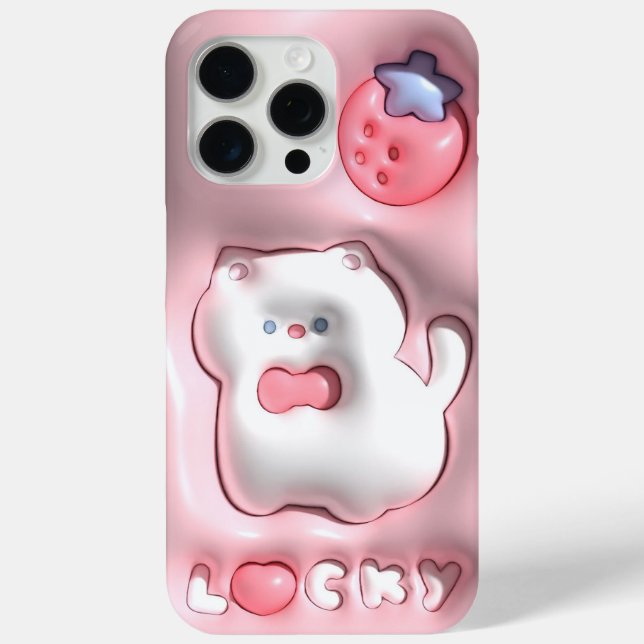 Cute Aesthetic iPhone Sticker Case-Mate iPhone Case (Back)