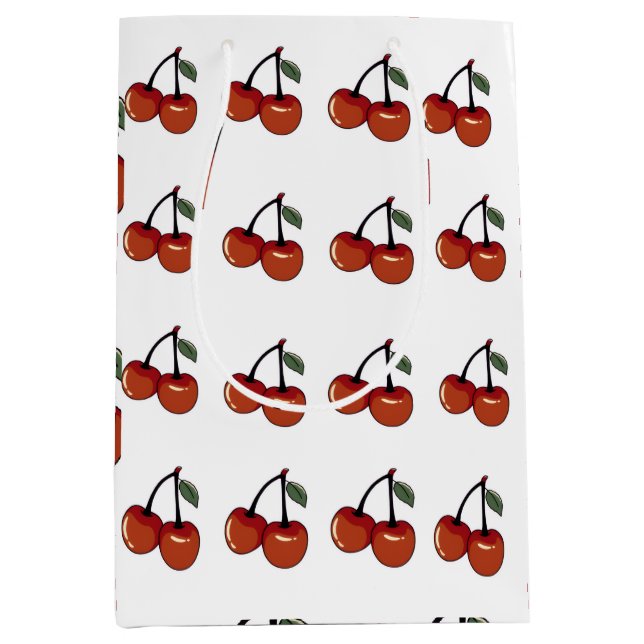 Cute Aesthetic Notebook Cover Medium Gift Bag (Front)