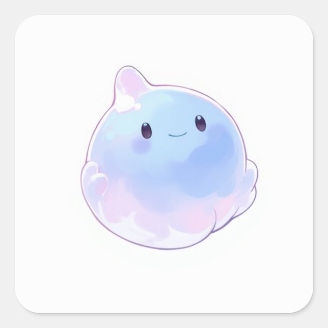 Cute Aesthetic Sticker (Front)