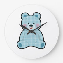 Cute aesthetic Teddy bear Wall clock 🤩