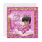 Cute African American Baby Shower Pink Gold