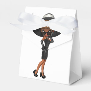 Cute African American Diva Favour Box