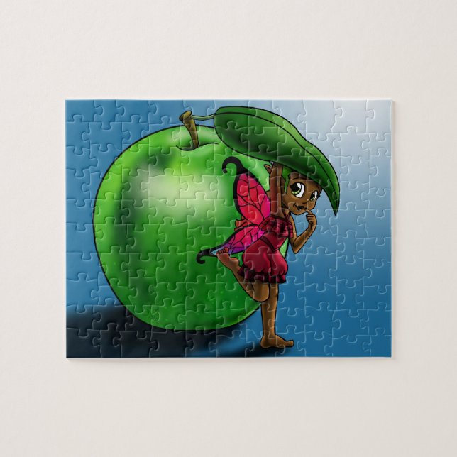 Cute African American Fairy Jigsaw Puzzle (Horizontal)