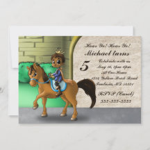 Cute African American Prince Birthday