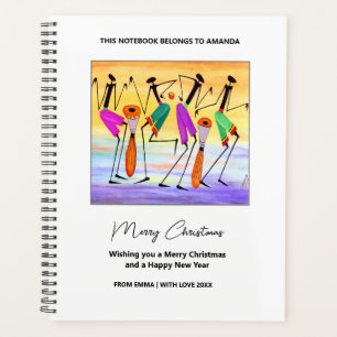Cute African Art, Expressing Happiness Planner