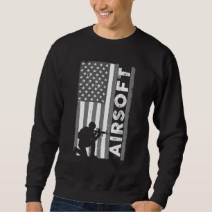 Cute Airsoft For Men Women Kids Airsoft Player Air Sweatshirt
