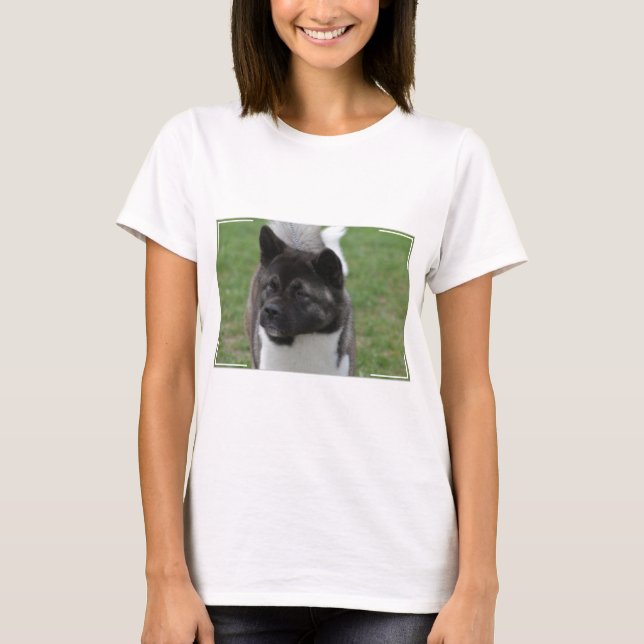 Cute Akita T-Shirt (Front)