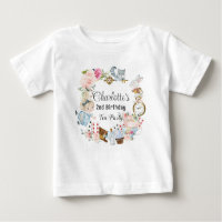 Cute Alice in Wonderland Birthday Tea Party