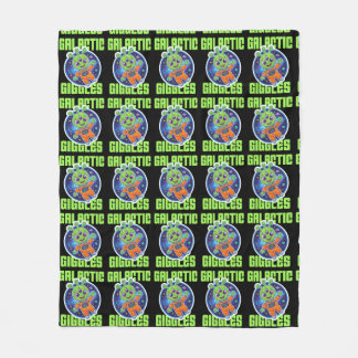 Cute Alien – Galactic Giggles Space Fun Fleece Blanket
