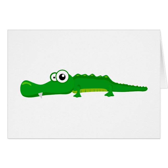 Cute alligator (Front Horizontal)