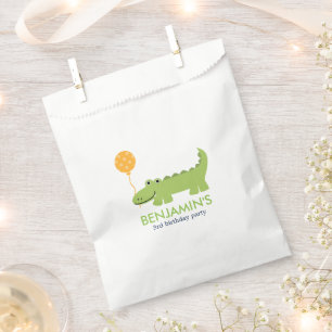 Cute Alligator Birthday Favour Bags