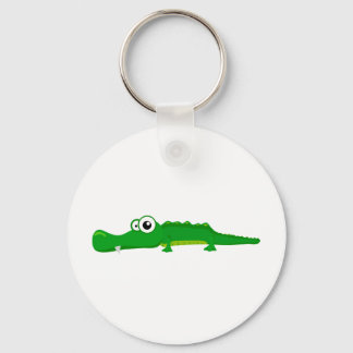 Cute alligator key ring