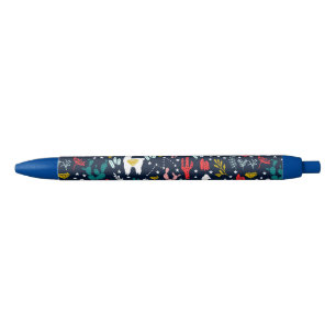 Cute Alpaca Black Ink Pen