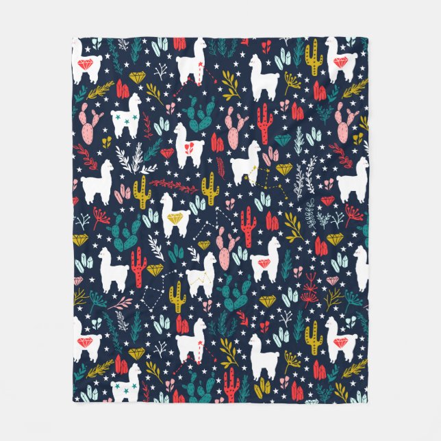 Cute Alpaca Blanket (Front)