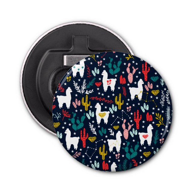 Cute Alpaca Bottle Opener (Front)