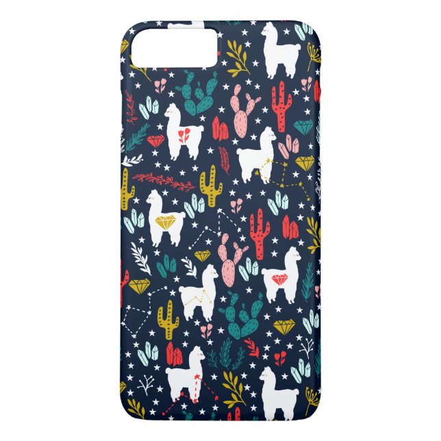 Cute Alpaca Case-Mate iPhone Case (Back)