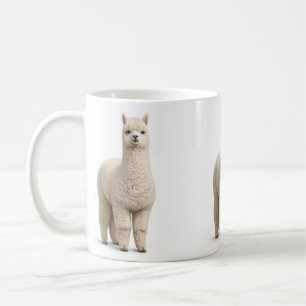 Cute Alpaca Coffee Mug Kawaii Llama Animal Gift