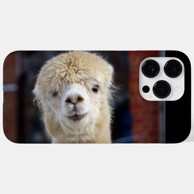 Cute Alpaca face         Case-Mate iPhone Case (Back (Horizontal))