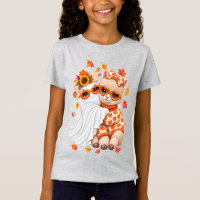 Cute Alpaca Ghost Halloween Fall Autumn
