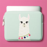 Cute Alpaca Laptop Sleeve<br><div class="desc">Cute alpaca design.</div>