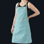 Cute Alpaca Llama Cactus Pattern Apron<br><div class="desc">Cute South America's llamas and cacti pattern.  | © and ® Bigstock® - All Rights Reserved.</div>