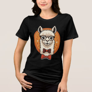 Cute Alpaca Tri-Blend Shirt