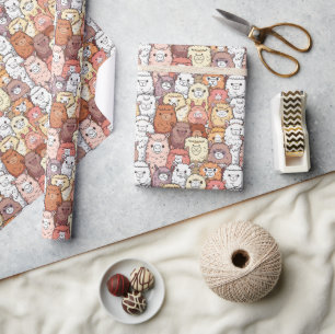 Cute Alpacas Wrapping Paper
