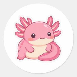 Cute alxotol  classic round sticker