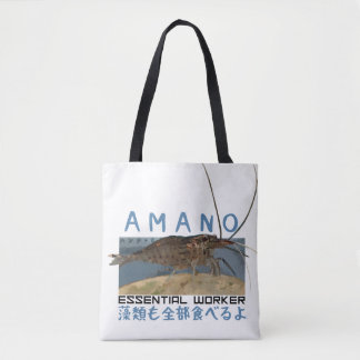Cute Amano Shrimp Essential Worker Art Tote