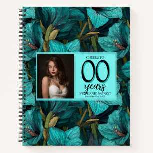 Cute Amaryllis 15Th Birthday Gift For Her Notebook