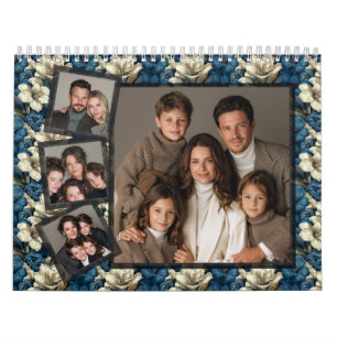 Cute Amaryllis Flower Family Yearly Calendar