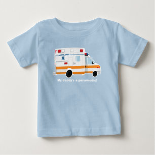 Cute Ambulance T-Shirt - Baby - Toddler - Kids