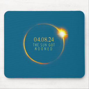 Cute America Solar Eclipse 4 08 Mouse Mat
