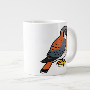 Cute American Kestrel Large Coffee Mug