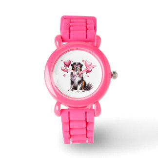 Cute American Shepherd Kids' Watch