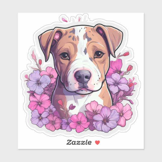 Cute American Staffordshire Terrier Puppy (Sheet)