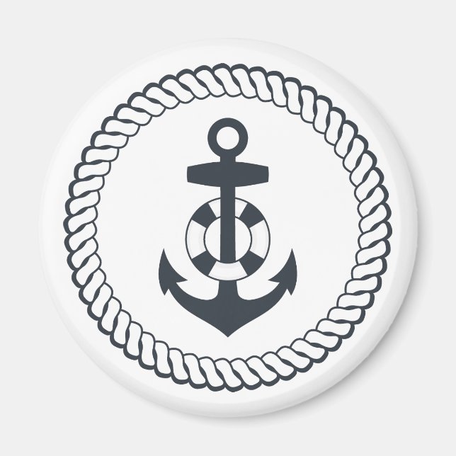 Cute Anchor Magnet (Front)