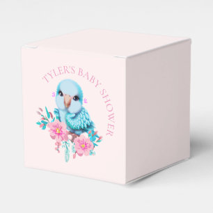 Cute and Adorable Blue Baby Parrot Favour Box