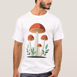 Cute and beautiful mushrooms trend  T-Shirt
