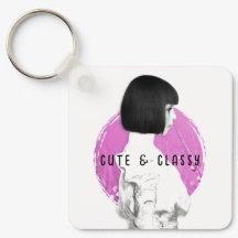 Cute and Classy Girl Pink and Black