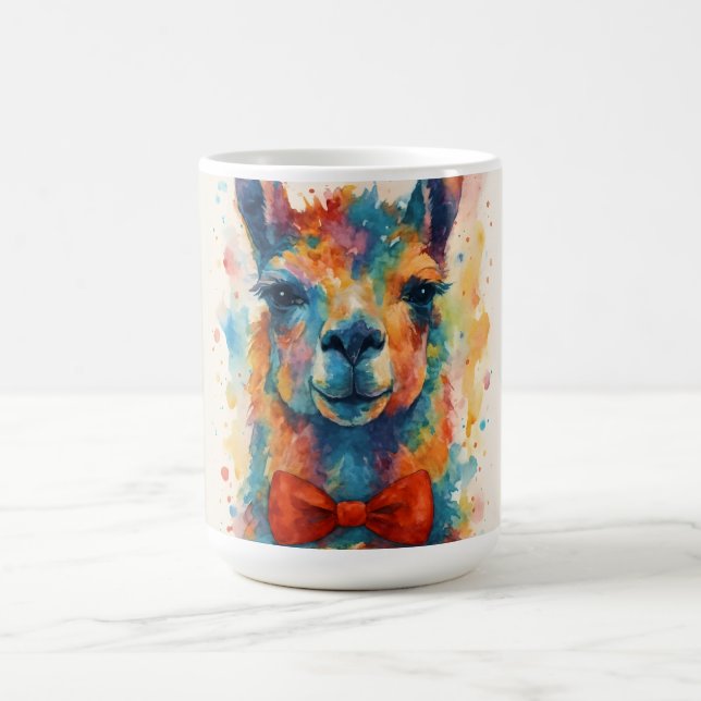 Cute and Colorful Llama Mug (Center)