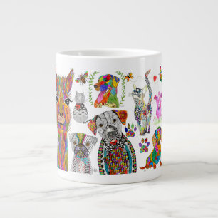 Cute and Colourful Animal Assortment Mug
